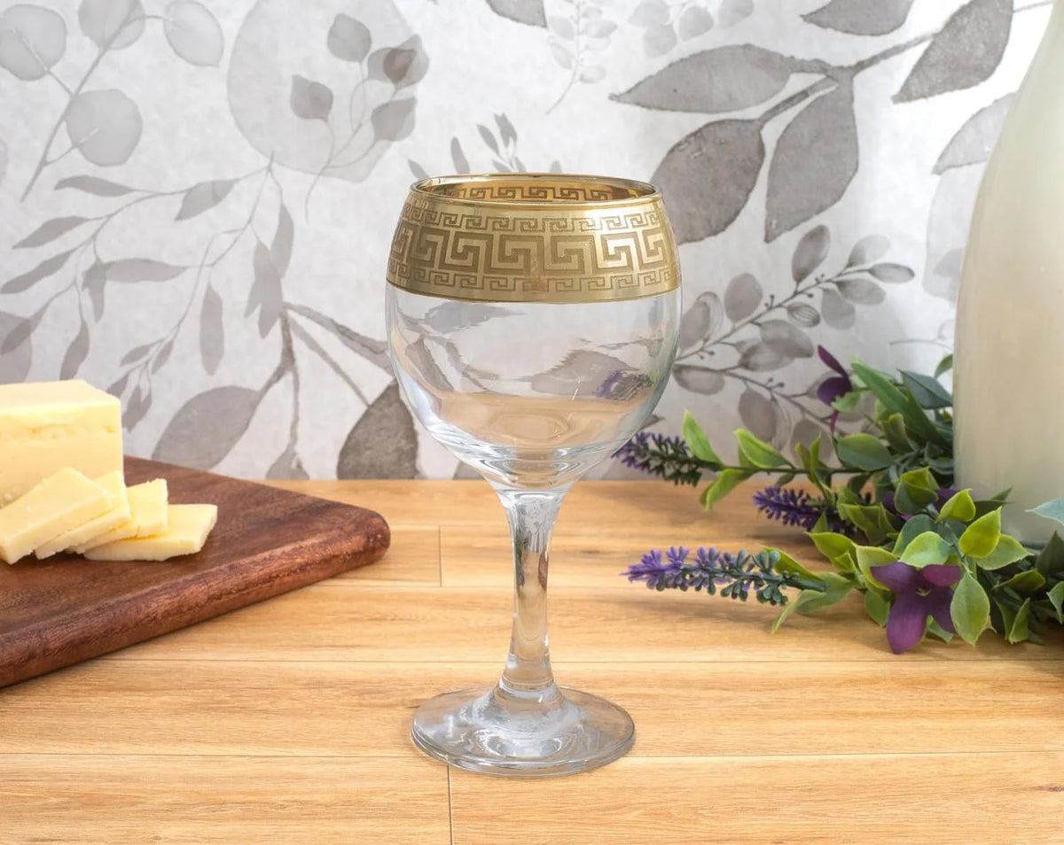 Wine Goblet Glasses 6 Pieces S431131