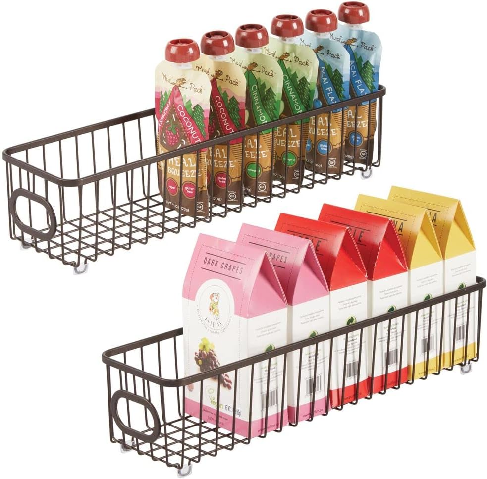 Metal Drawer Organizer Tray, 8 Wide, 2 Pack T752