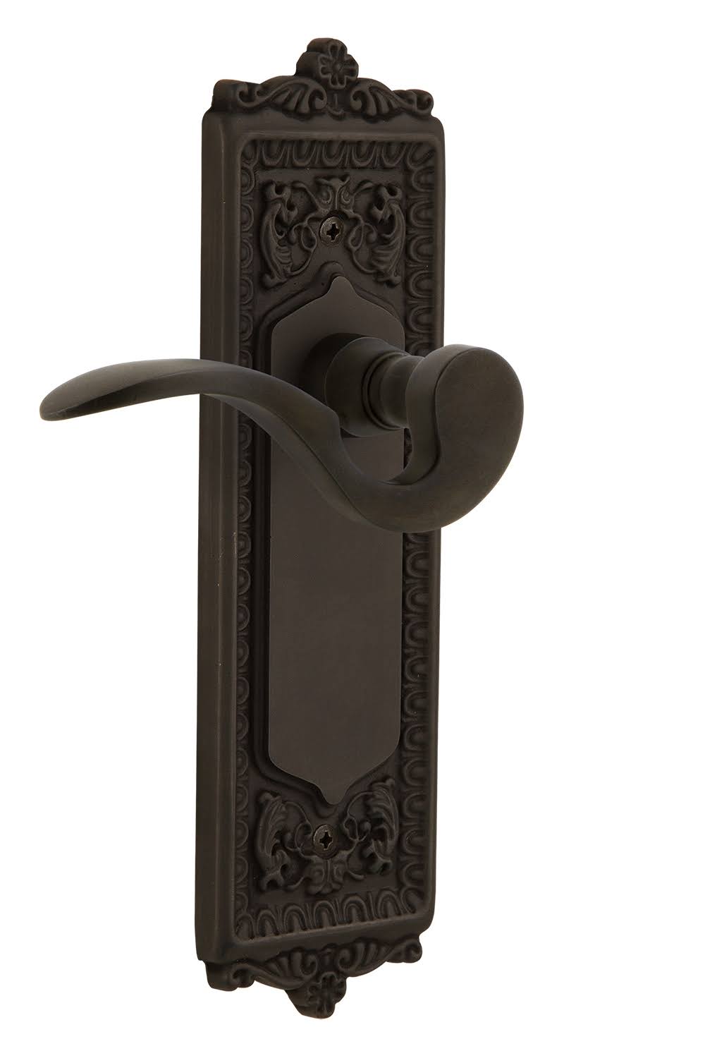 Oil-Rubbed Bronze Door Lever Set Y214