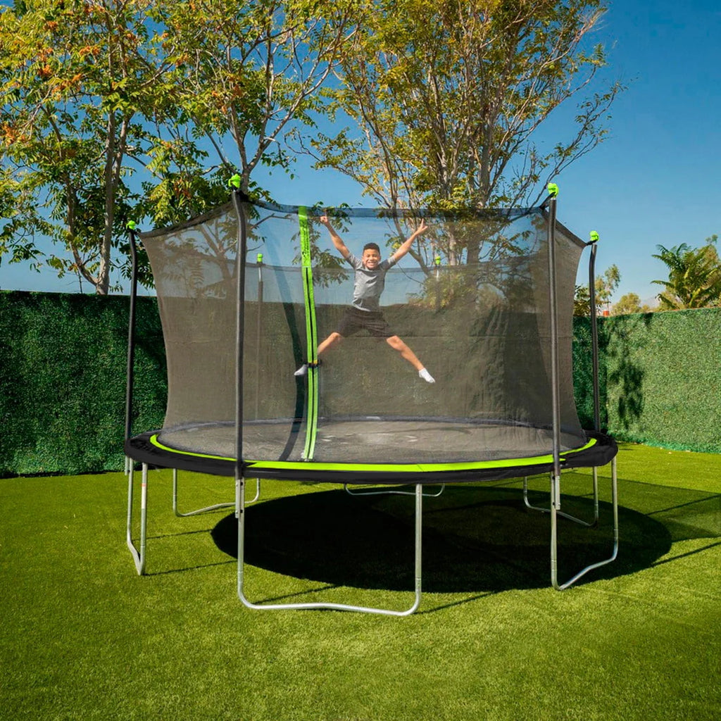 14ft Trampoline with Enclosure J61069