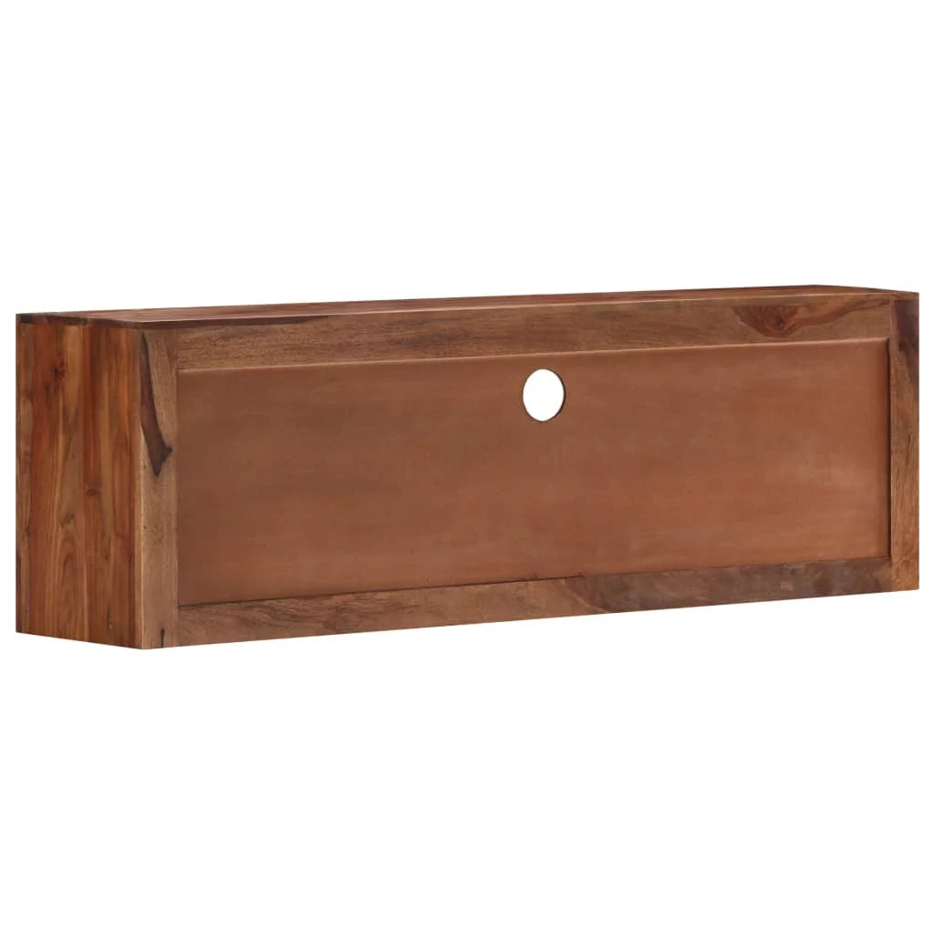 Rustic 3 Drawer TV Stand with Cable Outlet N188