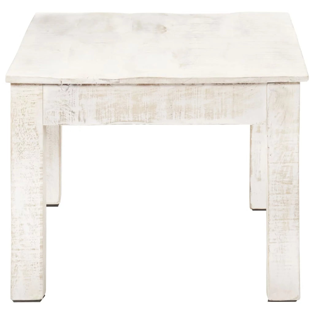 White Wooden Coffee Table A252