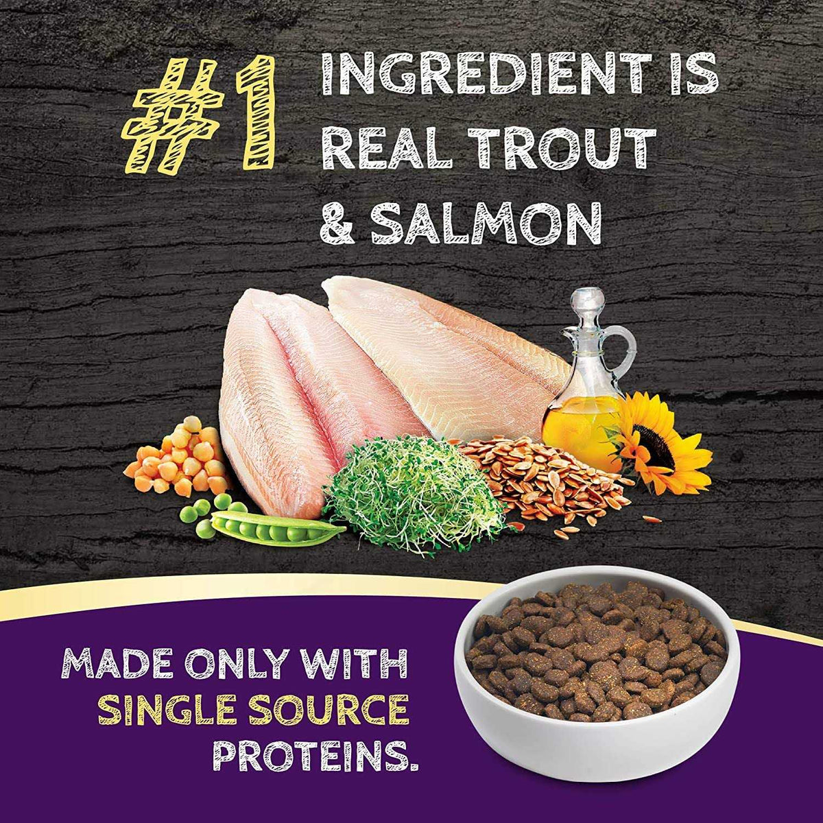 Dry Dog Food Trout Salmon Formula K577772