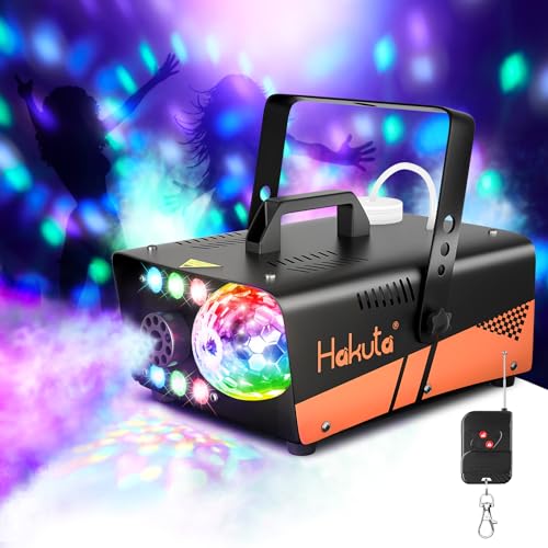 Fog Machine with Disco Ball Light and LED RGB Lights C465826