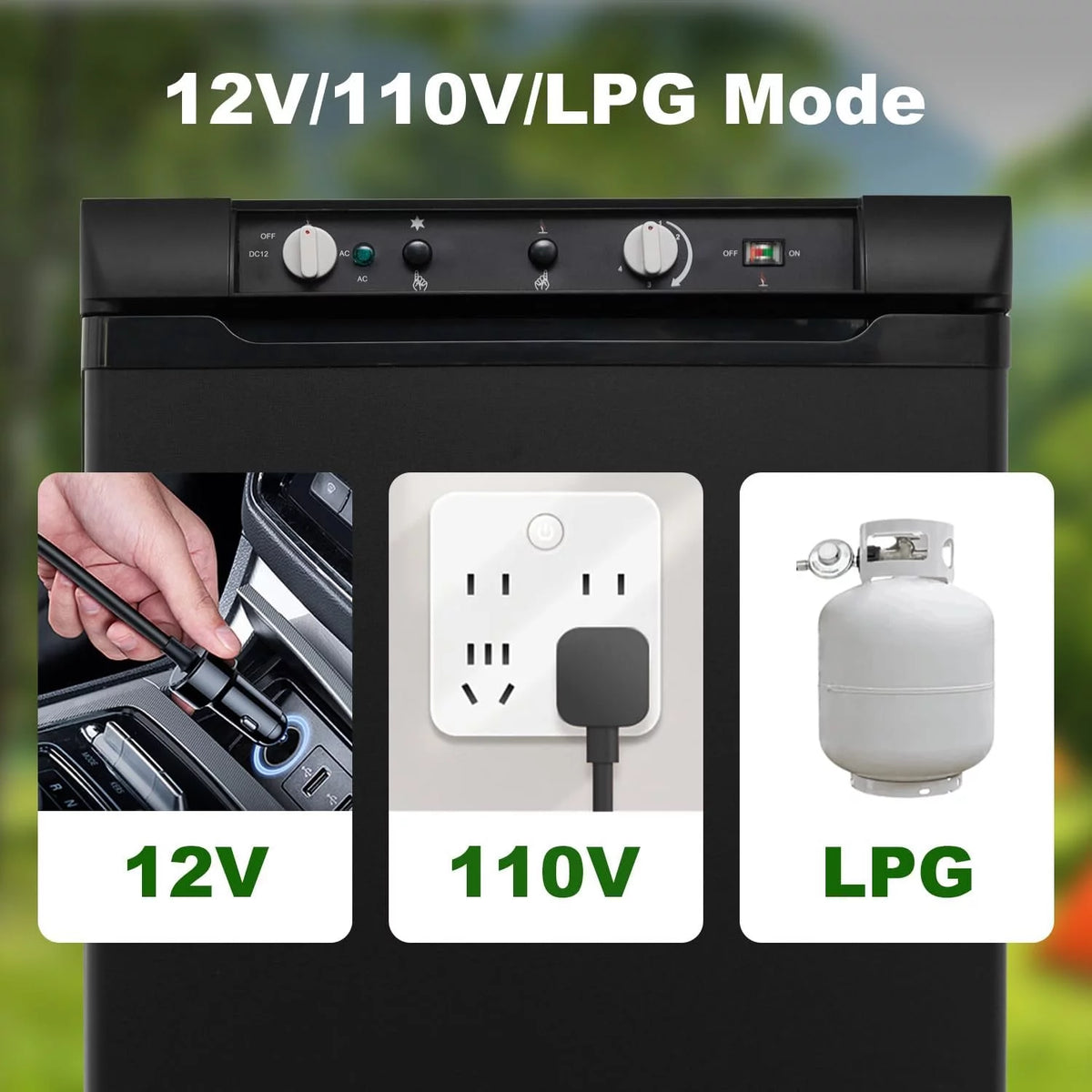 3.5 Cu ft 3 Way Refrigerator Freezer Combo Q71459