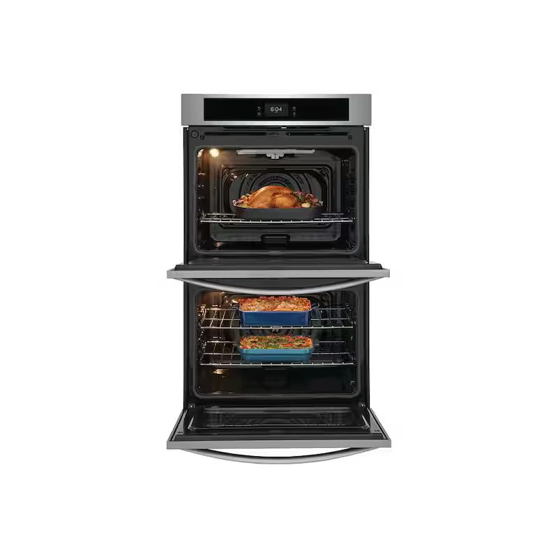 Double Electric Built-In Wall Oven with Convection in Stainless Steel A539