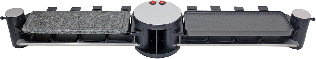 8 Person Swivel Raclette Cast Aluminum Grill S3503