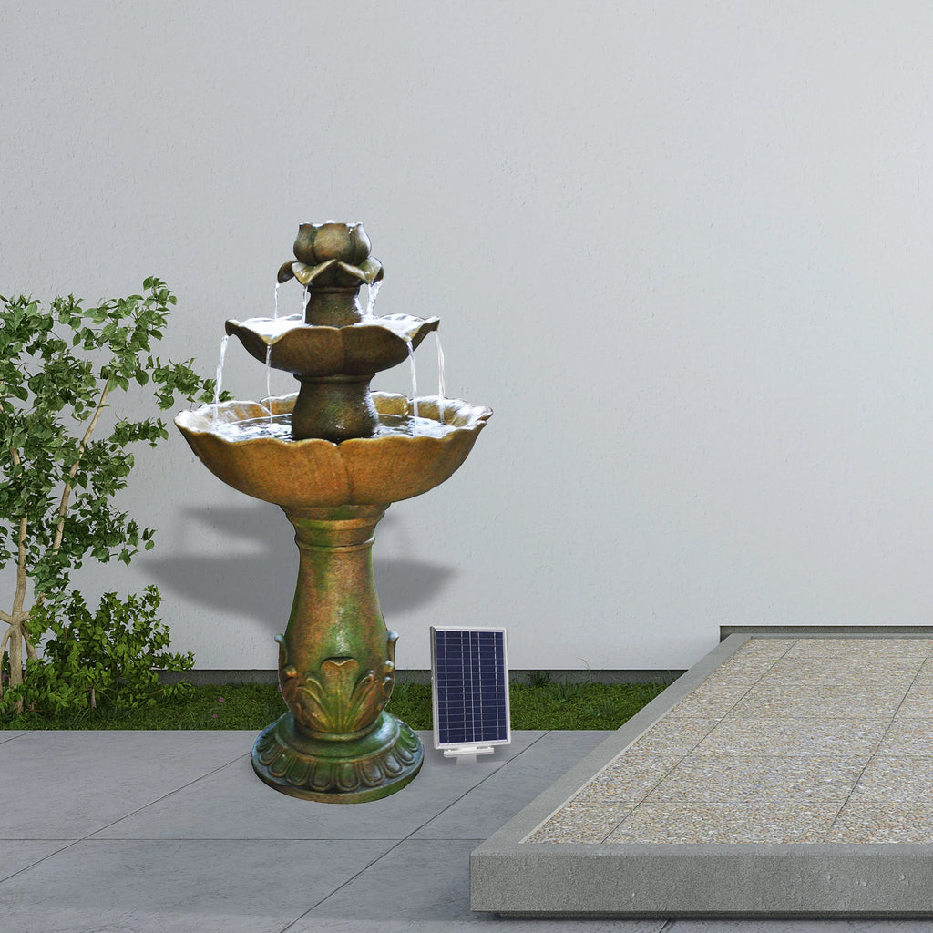 2-Tiered Garden Fountain G628