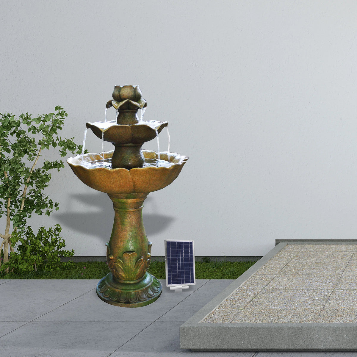 2-Tiered Garden Fountain G628