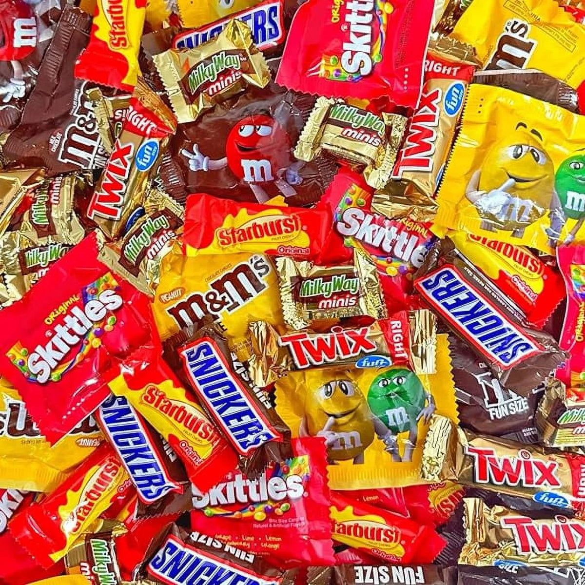 4 lbs Individually Wrapped Christmas Chocolate Candy Bulk Bundle K645867