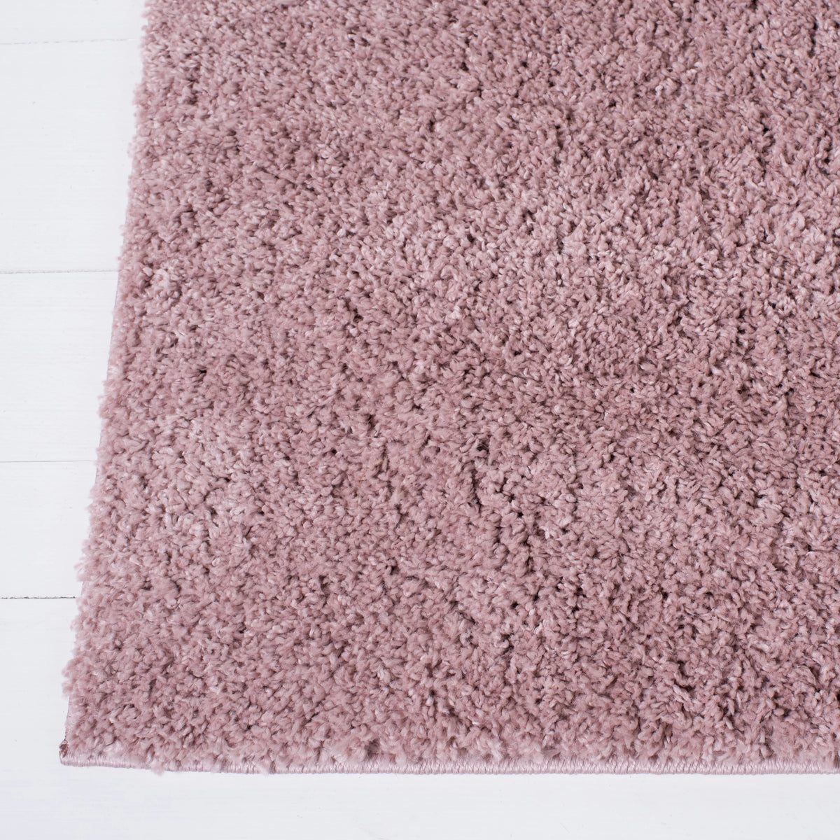 Pink Plush Shag Area Rug X8247