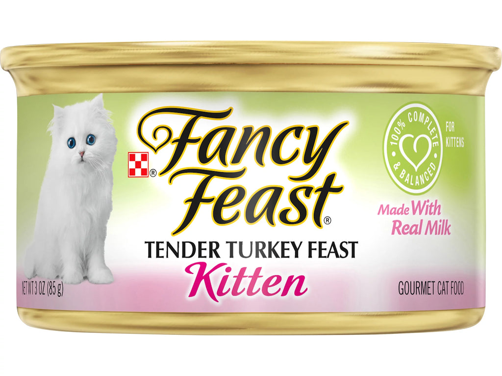 Wet Kitten Food Pate 3 OZ Can Pack of 24 I52634