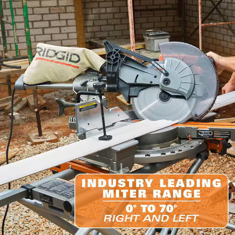 12 in. Dual Bevel Sliding Miter Saw H775835