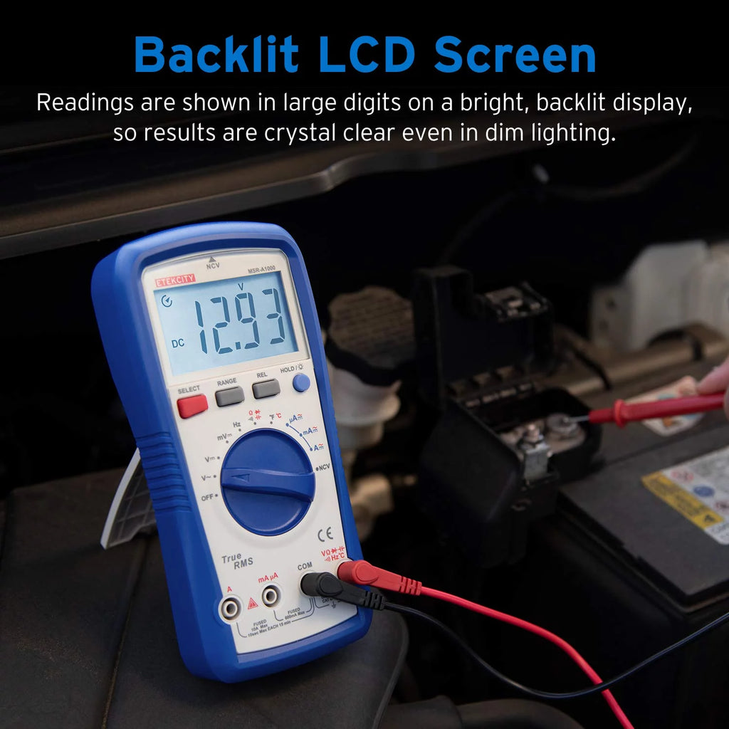 6000 Counts Digital Multimeter B887