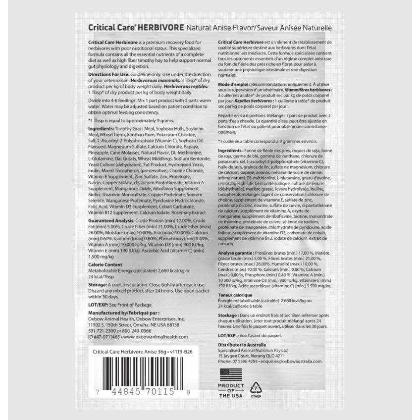 Critical Care Herbivore Apple-Banana R653819