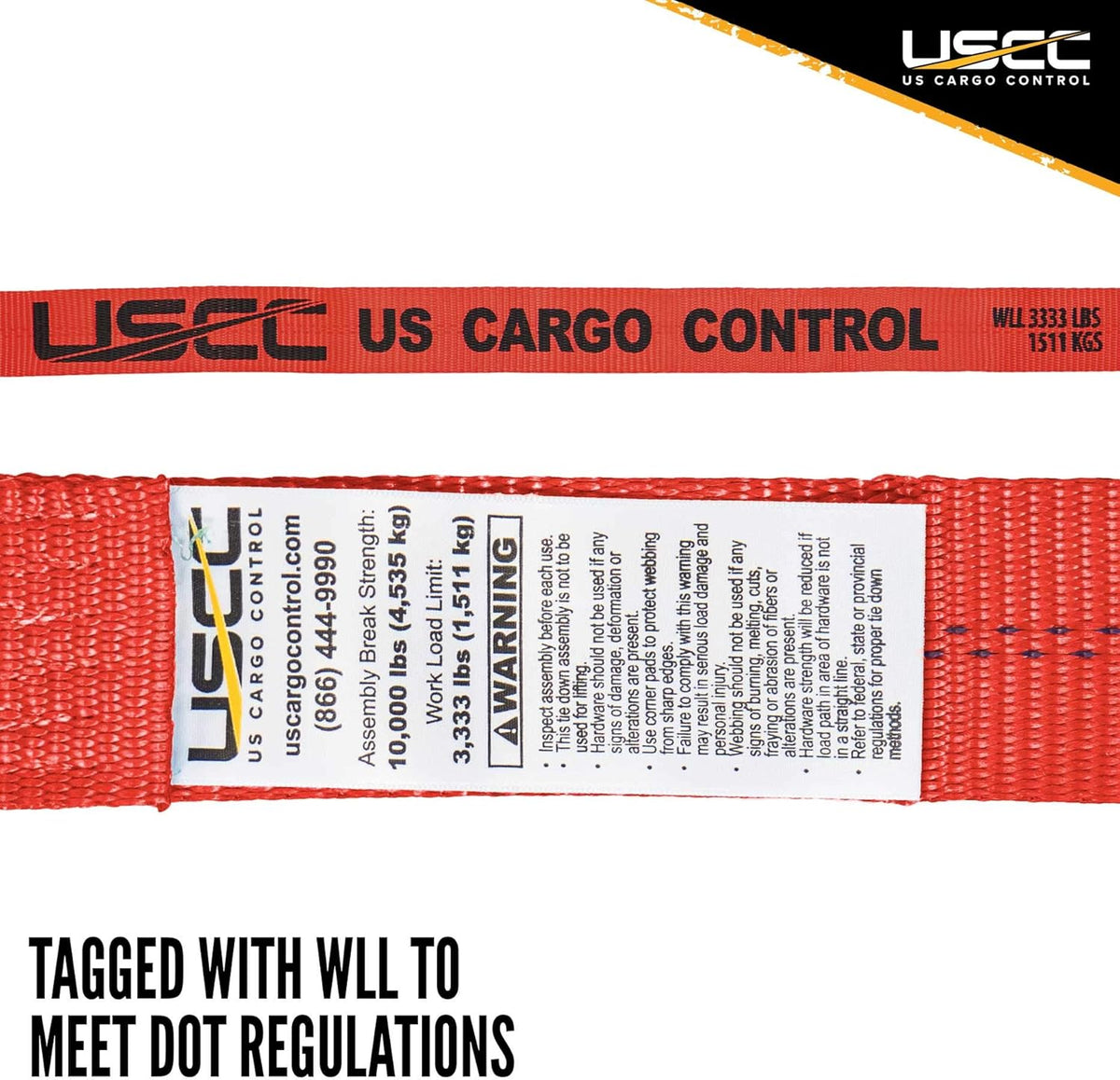 2 Inch x 27 Foot Red Ratchet Straps with Double J Hooks, 4 Pack X76651