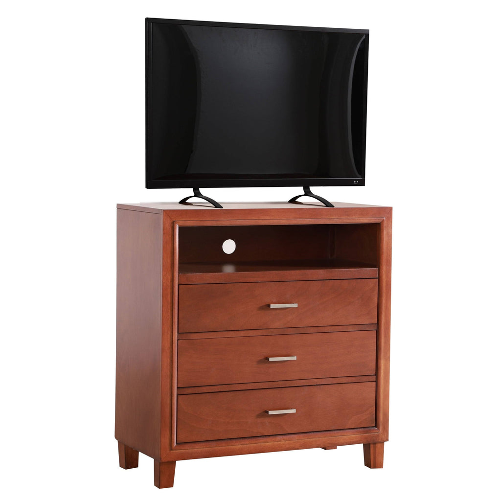 Cappuccino Media Chest T6271