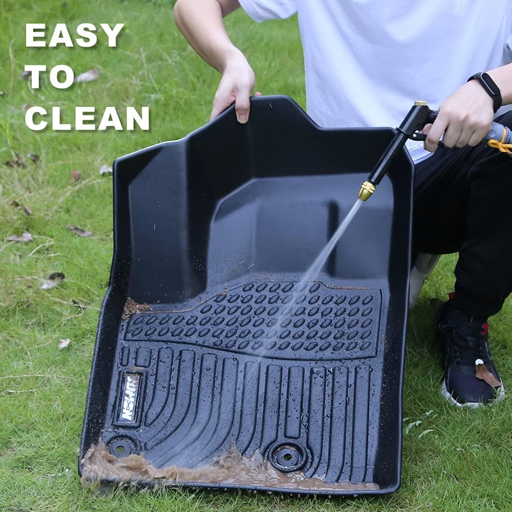 All Weather Floor Mats 3 Row Black P7270