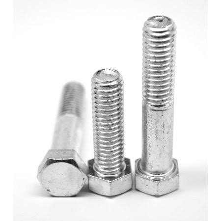 M12 x 1.75 x 100 mm Coarse Thread Class 8.8 Hex Cap Screw Medium Carbon Steel Zinc Plated Pk 50 Z947693