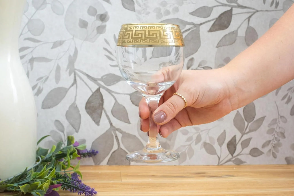 Wine Goblet Glasses 6 Pieces S431131