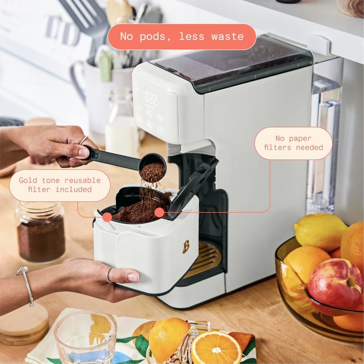 Programmable Single Serve Coffee Maker B869