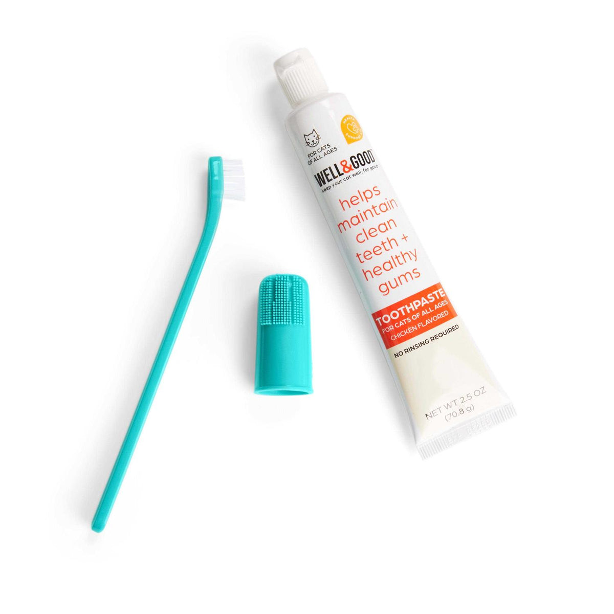 Chicken Flavored Cat Dental Health Kit C937