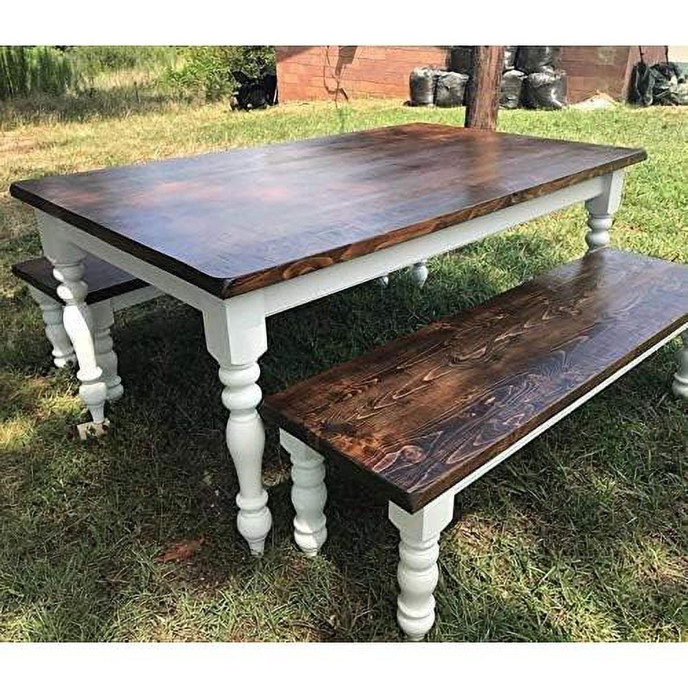 Unfinished Turned Table Legs Set Of 4 P855