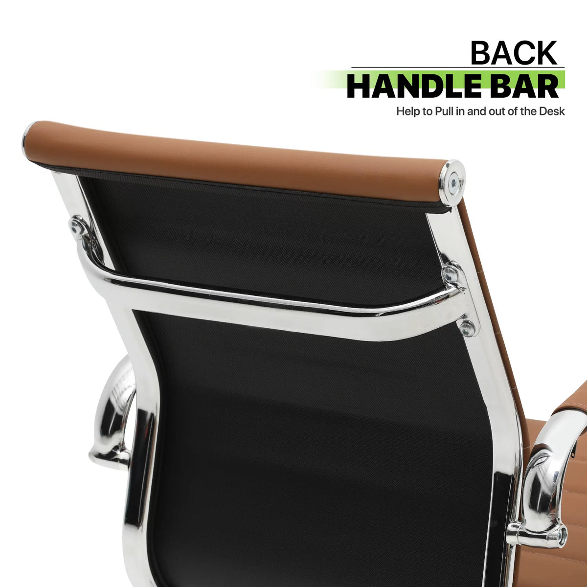 2 Pack Faux Leather Metal Sled Base Conference Chair F62626