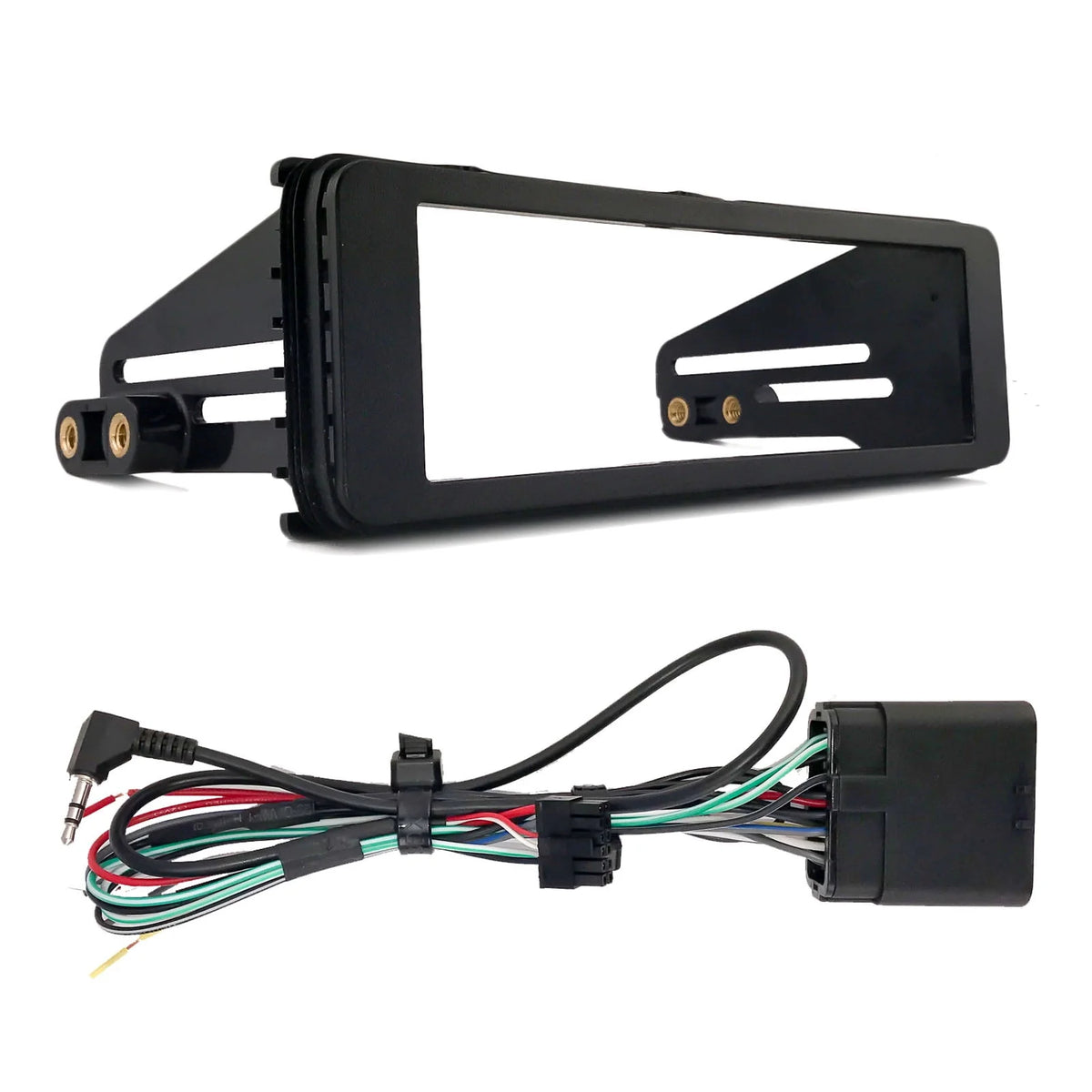 Single DIN MP3 USB AUX Digital Media Receiver, 2x 6.5 300W Marine Speakers L805