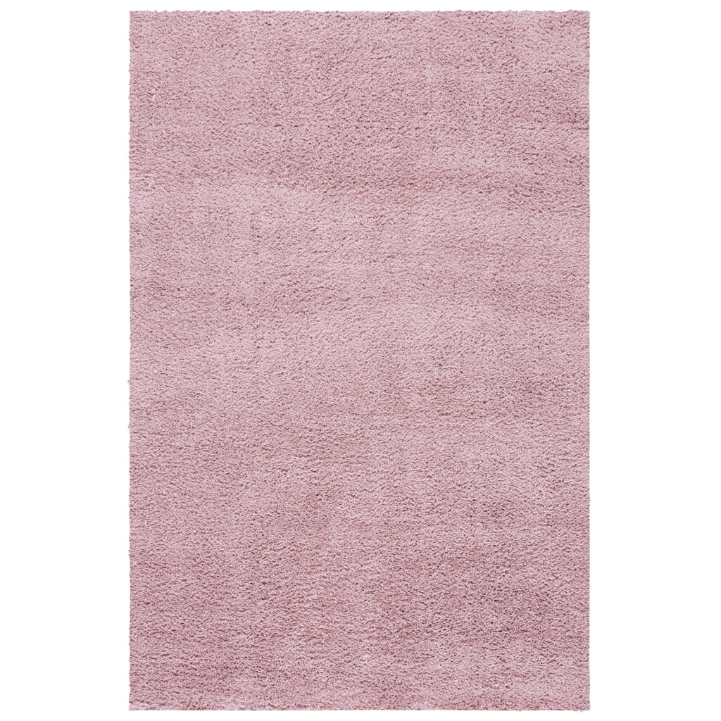 Pink Plush Shag Area Rug X8247