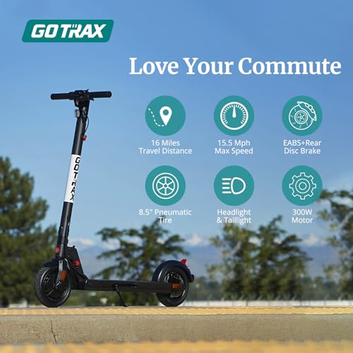 Electric Scooter with 8.5" Tire, Cruise Control Foldable D216931