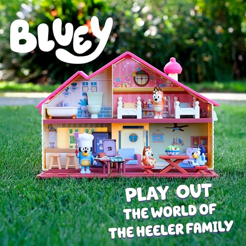 10” Toddler House Playset with 10 Play Pieces B80413