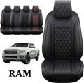 Waterproof Synthetic Leather Car Seat Covers, 2PCS Front C717120