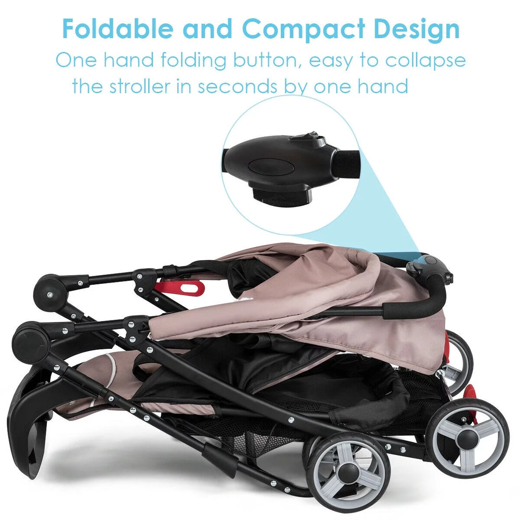 Foldable Lightweight Baby Stroller Pushchair X608427