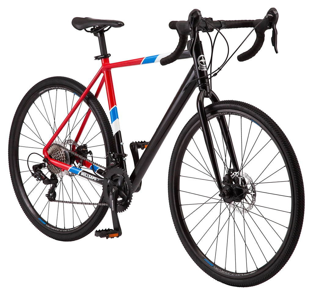700c 14 Speeds Black Red Road Bike I18809