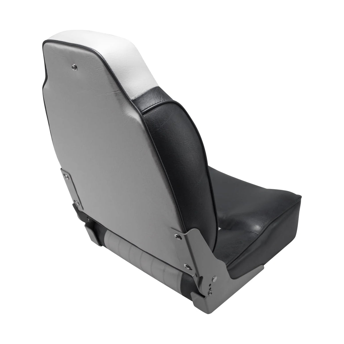 Grey Navy High-Back Boat Seat F7329