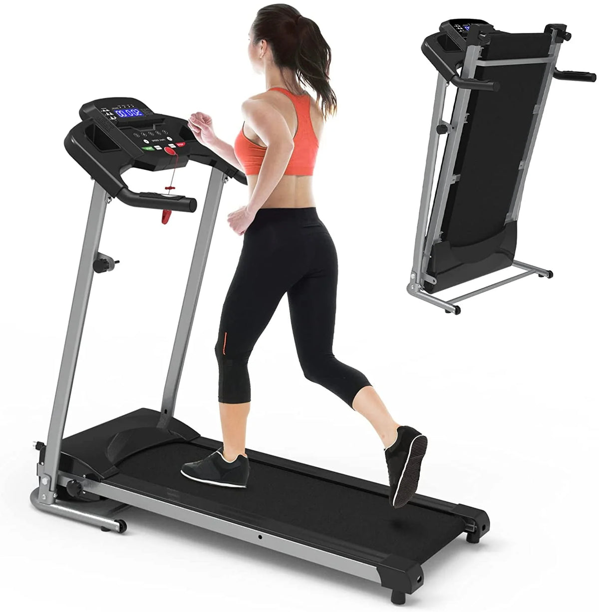 Portable Electric Folding Treadmill V226860