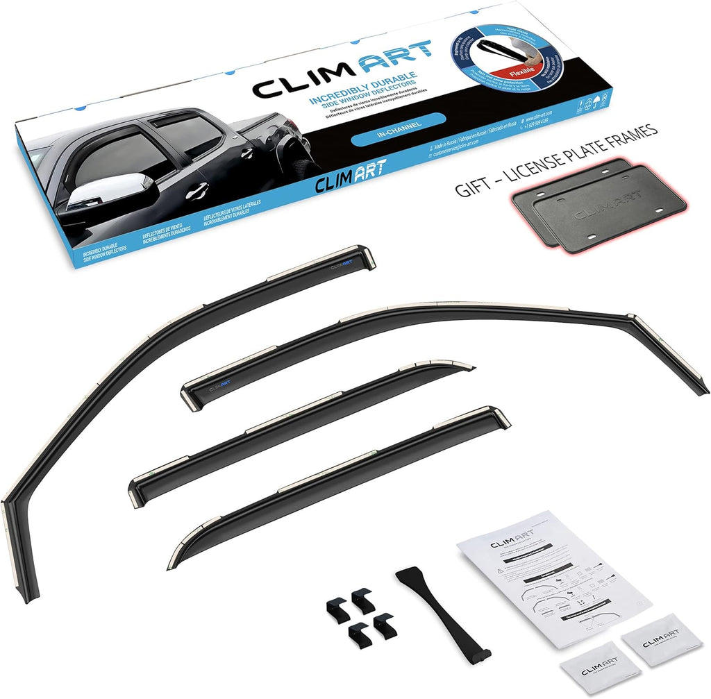 Dark Smoke Window Deflectors 4pcs G31192