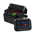 8 Gang Blue LED 12V Switch Panel C6788