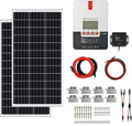 200W 12V Solar Power Kit with 20A MPPT Charge Controller W327798