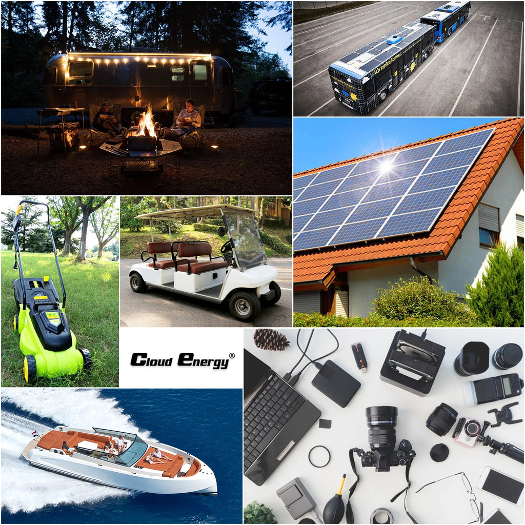 12V 150Ah LiFePO4 Deep Cycle Battery with 100A BMS H217185