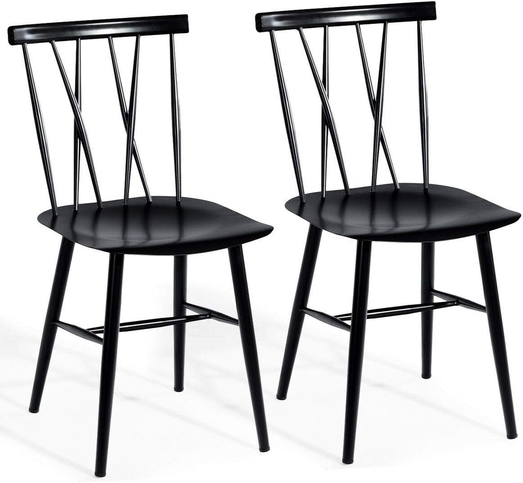 Black Stackable Dining Chair E8989