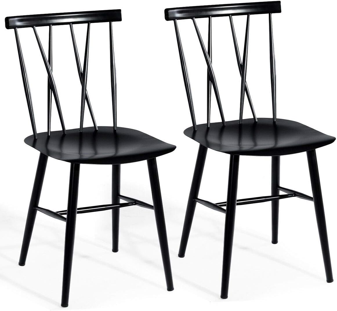 Black Stackable Dining Chair E8989