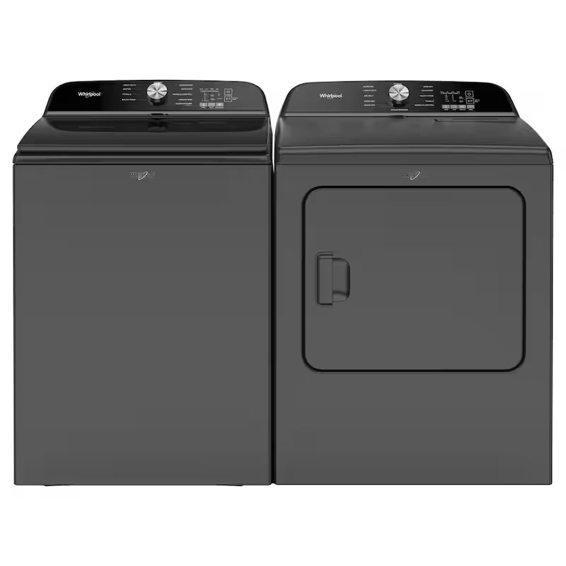 Front Load Gas Dryer in Volcano Black U2241