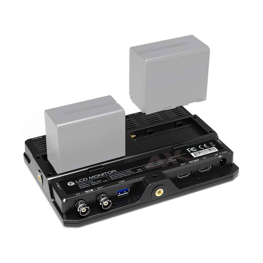 7x22 4K HDMI/3G-SDI On-Camera Monitor A18774