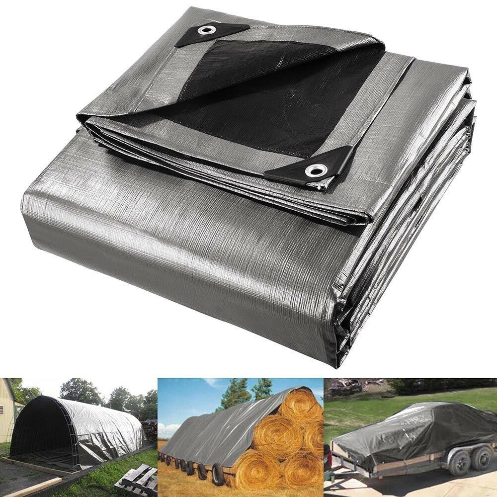 24x30ft Heavy Duty Reinforced Poly Tarp I297586