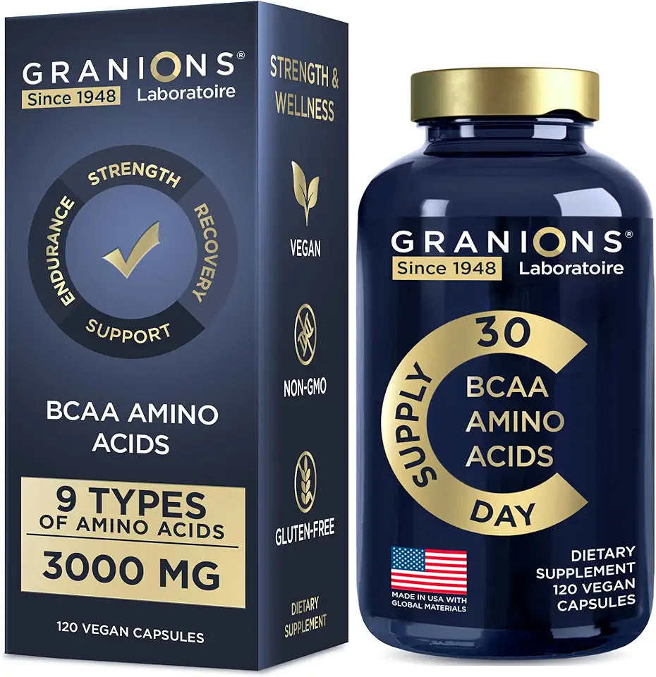 120 Vegan BCAA Capsules Q99925
