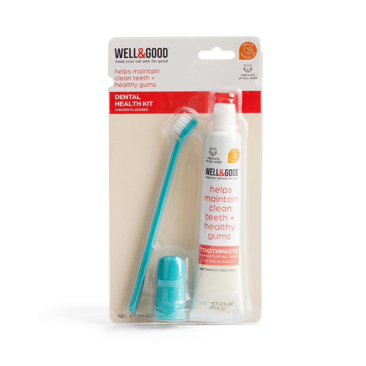 Chicken Flavored Cat Dental Health Kit C937