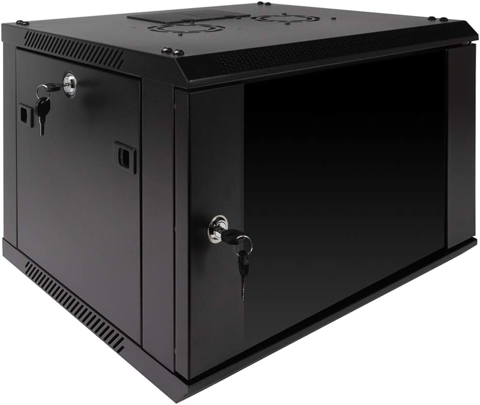 6U Wall Mount Server Cabinet Network Enclosure Q3886