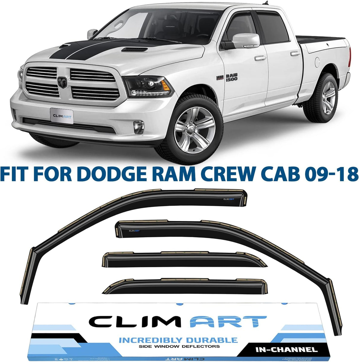 Dark Smoke Window Deflectors 4pcs G31192